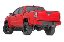 Rough Country Suspension Systems - Rough Country S-N12200 Sport Black Fender Flares for 22-26 Nissan Frontier Crew - Image 3