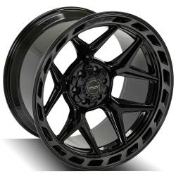 4PLAY - 4PLAY Wheels 4P55 22x12 6x5.5/135 -44mm Black/Machine 4P55-22120-6D55-44BBT - Image 3