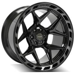 4PLAY - 4PLAY Wheels 4P55 22x12 6x5.5/135 -44mm Black/Machine 4P55-22120-6D55-44BBT - Image 1