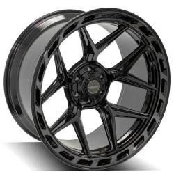 4PLAY - 4PLAY Wheels 4P55 24x12 6x5.5/135 -44mm Black/Machine 4P55-24120-6D55-44BBT - Image 3
