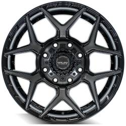 4PLAY - 4PLAY Wheels 4P06 20x9 8x170 0mm Gloss Black/Machined Tint 4P06-20090-8170-0BBT - Image 2