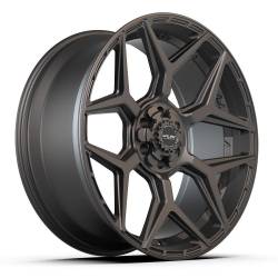 4PLAY - 4PLAY Wheels 4P06 24x10 6x5.5/135 18mm Satin Black 4P06-24100-6D55-18B1 - Image 1