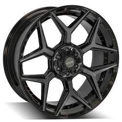4PLAY - 4PLAY Wheels 4P06 24x10 6x5.5/135 18mm Black/Machine 4P06-24100-6D55-18BBT - Image 3
