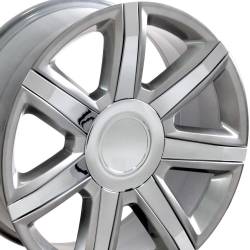 OE Wheels LLC - OE Wheels CA87 22x9 6x5.5 31mm Hyper Silver CA87-22090-6550-31HS-ic - Image 2