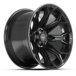 4PLAY - 4PLAY Wheels 4P83 22x12 6x5.5/135 -44mm Gloss Black 4P83-22120-6D55-44B - Image 1