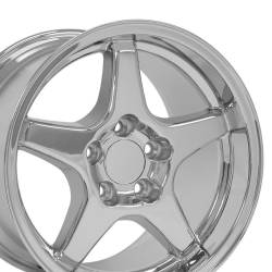 OE Wheels LLC - OE Wheels CV01 17x11 5x4.75 50mm Chrome CV01-17110-5475-50C - Image 3
