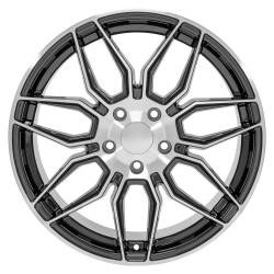 OE Wheels LLC - OE Wheels CV03 19x10 5x4.75 79mm Gunmetal/Machined CV03C-19100-5475-73MG - Image 2