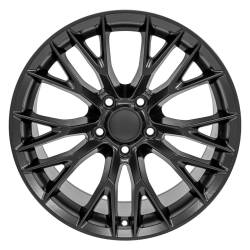 OE Wheels LLC - OE Wheels CV22 18x10.5 5x4.75 56mm Satin Black CV22-18105-5475-56B1 - Image 2