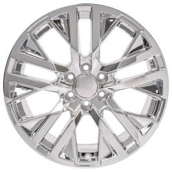 OE Wheels LLC - OE Wheels CV38 22x9 6x5.5 28mm Chrome CV38-22090-6550-28C - Image 2
