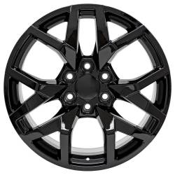 OE Wheels LLC - OE Wheels CV66 20x9 6x5.5 28mm Gloss Black CV66-20090-6550-28B - Image 2