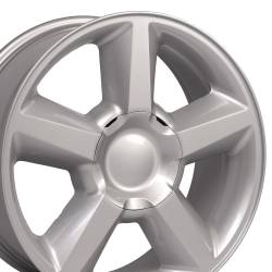 OE Wheels CV83 20x8.5 6x5.5 31mm Silver CV83-20085-6550-31S