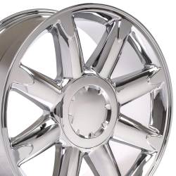 OE Wheels CV85-20085-6550-31C CV85 20x8.5 6x5.5 31mm Chrome