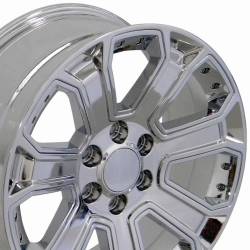 OE Wheels LLC - OE Wheels CV93 20x8.5 6x5.5 31mm Chrome CV93-20085-6550-31C-ic - Image 2