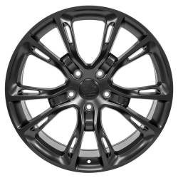 OE Wheels LLC - OE Wheels JP16 20x8.5 5x5.0 42mm Satin Black JP16-20085-5500-42B1 - Image 2