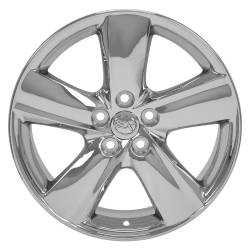 OE Wheels LLC - OE Wheels LX19 18x8 5x4.5 35mm Chrome LX19-18080-5450-35C - Image 2