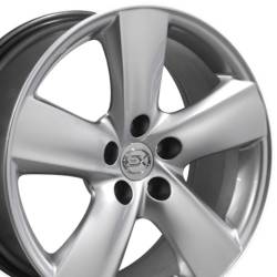 OE Wheels LLC - OE Wheels LX19 18x8 5x4.5 35mm Hyper Silver LX19-18080-5450-35HS - Image 3