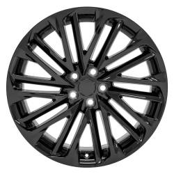 OE Wheels LLC - OE Wheels LX58 20x8 5x4.5 30mm Gloss Black LX58-20080-5450-30B - Image 2
