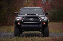 Rough Country Suspension Systems - Rough Country Sport Fender Flares Black Onyx for 16-23 Tacoma S-T11621-202 - Image 5