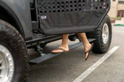 Body Armor 4x4 - Body Armor E-Power Running Board Steps Black 21-24 Bronco 4DR FB-4500 - Image 3