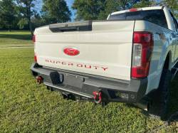 Body Armor 4x4 - Body Armor Ambush Series Rear Bumper Black 17-21 Ford Super Duty FD-3166 - Image 2