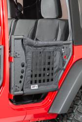 Body Armor 4x4 - Body Armor JK-6140-WEB Rear MOLLE Trail Door Webbing Pair for 07-18 Jeep JK - Image 2