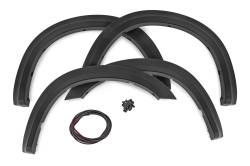 Rough Country Suspension Systems - Rough Country S-D10917-RCGB Sport Fender Flares Black for 20-25 RAM 2500 - Image 1