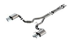 Borla - Borla 140970 ATAK Cat-Back Exhaust Dual Split Rear Exit 24-26 Mustang GT 5.0L V8 - Image 1