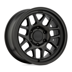 KMC - KMC Wheels KM717 BULLY OL 16x8 6x5.5 0mm Satin Black KM71768068700 - Image 1