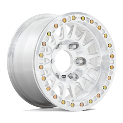 KMC - KMC Wheels KM445 IMPACT BEADLOCK 17x9 6x6.5 -12mm Machined KM445DX17909112N - Image 1