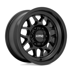 KMC - KMC Wheels KM725 TERRA 16x8 6x5.5 0mm Satin Black KM725MX16806800 - Image 1