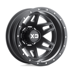 XD - XD Wheels XD130 MACHETE DUALLY 17x6.5 8x200 -140mm Satin Black XD130765827140N - Image 1