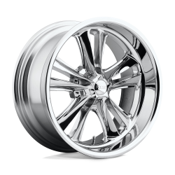 Foose 1PC - Foose Wheels F097 KNUCKLE 17x7 5x4.75 1mm Chrome F09717706140 - Image 1