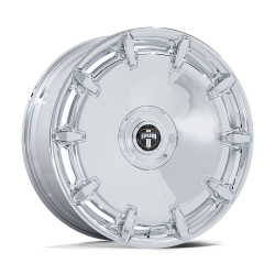 DUB 1PC - DUB Wheels DC271 CHEEF 24x9 5x115 5x120 38mm Chrome DC271PX24902038 - Image 1