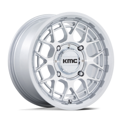 KMC Powersports - KMC Wheels KS139 TECHNIC UTV 15x7 4x137 38mm Silver/Machined KS139SD15704838 - Image 1