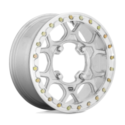 KMC Powersports - KMC Wheels KS433 MESA BEADLOCK FORGED 15x6 4x156 38mm Machined KS43356044538A - Image 1