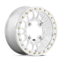 KMC Powersports - KMC Wheels KS436 IMPACT BEADLOCK 15x6 6x5.5 50mm Machined KS436DX15606250 - Image 1