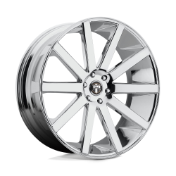 DUB 1PC - DUB Wheels S120229584+20 S120 SHOT CALLA 22x9.5 6x5.5 20mm Chrome - Image 1
