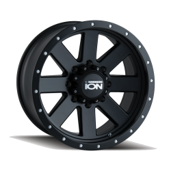 Ion Alloy - Ion Alloy 134 Series 18x10 6x135 -19mm Matte Black/Black 134-8136MB - Image 1