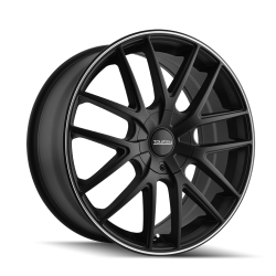 Touren Wheels 3260-TR60 18x8 5x100/4.5 40mm Matte Black/Machined 3260-8803MB