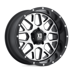 XD Wheels XD820 GRENADE 20x9 5x5.5 0mm Satin Black/Machined XD82029055500