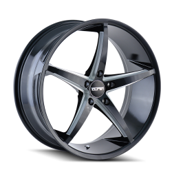 Touren Wheels 3270-7765B 3270-TR70 17x7.5 5x4.5 40mm Gloss Black/Milled