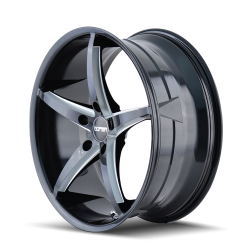 Touren - Touren Wheels 3270-7765B 3270-TR70 17x7.5 5x4.5 40mm Gloss Black/Milled - Image 2