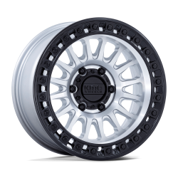 KMC - KMC Wheels KM552 IMS 17x8.5 5x5.0 -10mm Machined/Black KM552DB17855010N - Image 1