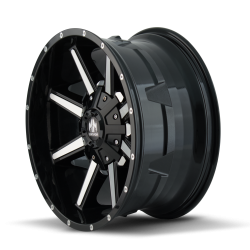 Mayhem - Mayhem Wheels 8104 Arsenal 17x9 8x6.5/170 -12mm Gloss Black/Machined 8104-7976B - Image 2