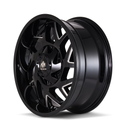 Mayhem - Mayhem Wheels 8106 Hatchet 20x9 8x6.5/170 0mm Gloss Black/Milled 8106-2976BM - Image 2