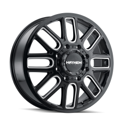 Mayhem - Mayhem Wheels 8107 Cogent 22x8.25 8x200 -192mm Black/Milled 8107D-22877BMR192 - Image 1