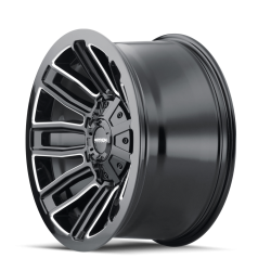 Mayhem - Mayhem Wheels 8108 Decoy 20x9 6x5.5/135 -5mm Gloss Black/Milled 8108-2937BM-5 - Image 2