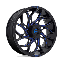 Fuel UTV - Fuel Off Road D778 RUNNER UTV 18x7 4x137 13mm Black/Candy Blue D7781870A644 - Image 1