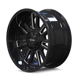 Mayhem - Mayhem Wheels 8115 Apollo 20x9 5x5.5/150 0mm Gloss Black/Milled 8115-2997BM - Image 2