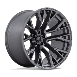 Fuel 1PC - Fuel Off Road D848 REBAR 22x12 5x5.0 -44mm Matte Gunmetal D84822207547 - Image 1